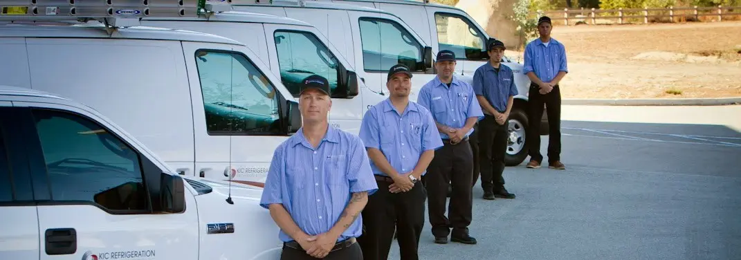 KIC Refrigeration crew ready for Mini Split Repair jobs across El Centro